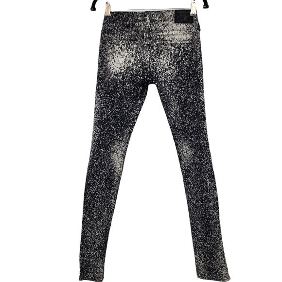 True Religion Women’s Stella Low Rise Cosmic Splatter Print Skinny Jeans Size 26 - Picture 3 of 3